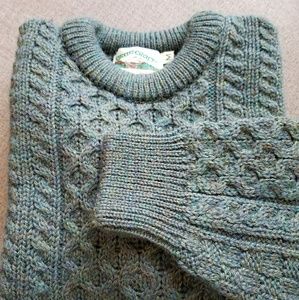 Aran Crafts Authentic Irish Unisex Sweater M